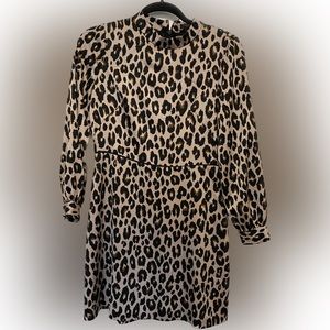 Banana Republic animal print dress
